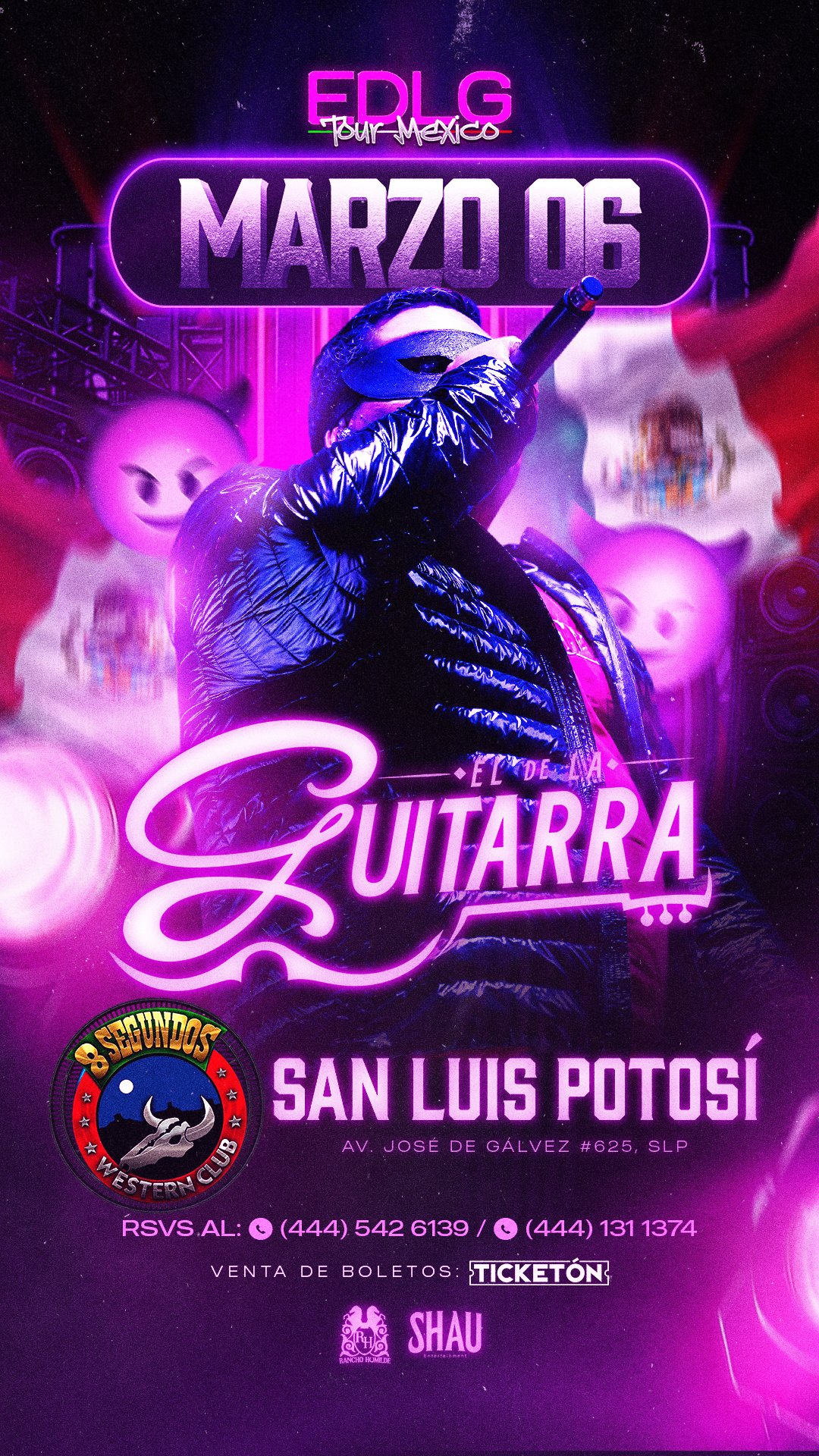 Evento Ticket Butik - EDLG TOUR MEXICO